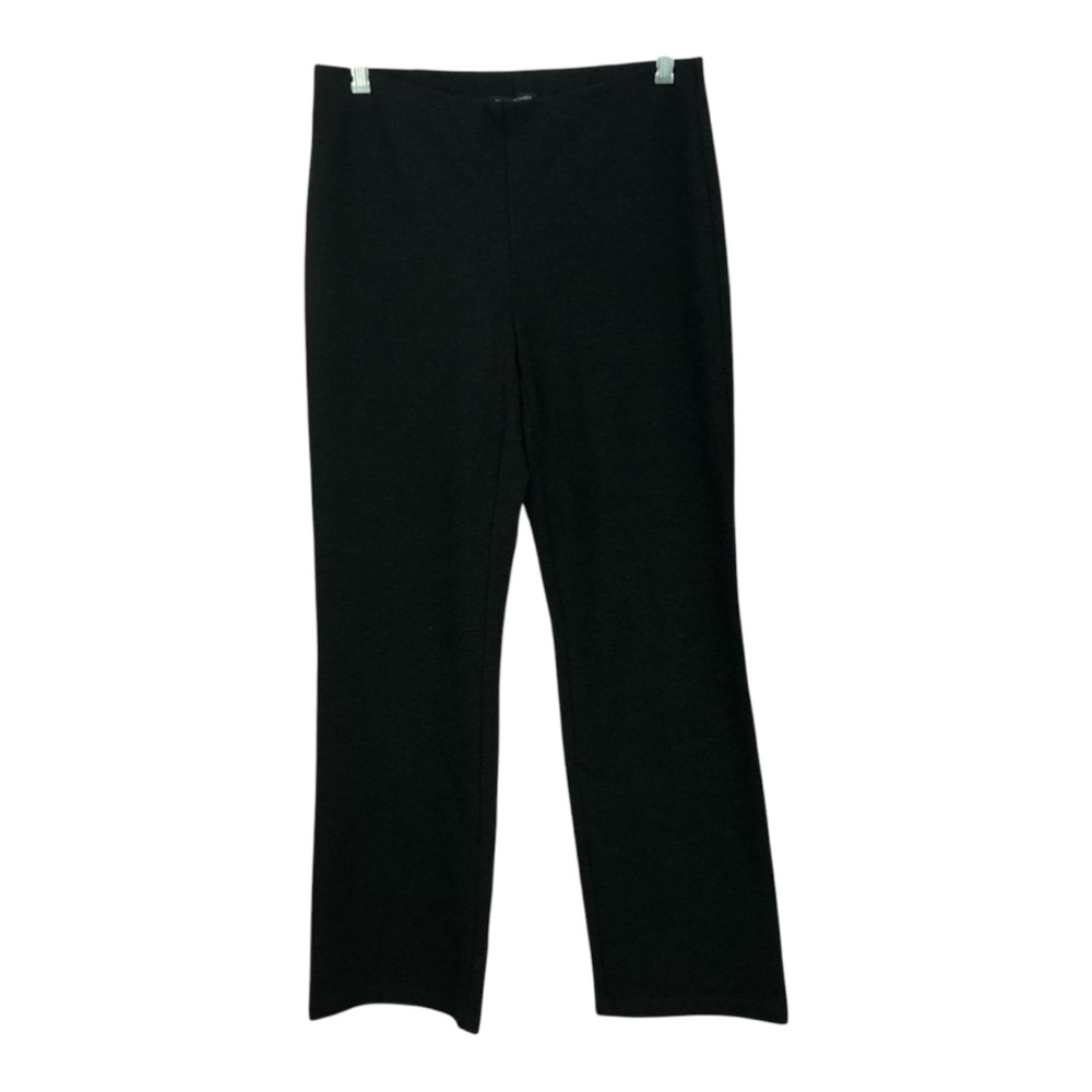 EILEEN FISHER HEATHERED GRAY STRETCH PANTS XS‎